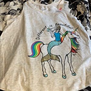 NWT Justice grey tank size 14/16
